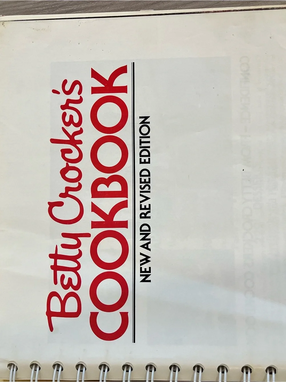 Betty Crocker’s Cookbook New & Revised Edition Spiral-Bound Illustrated 1979